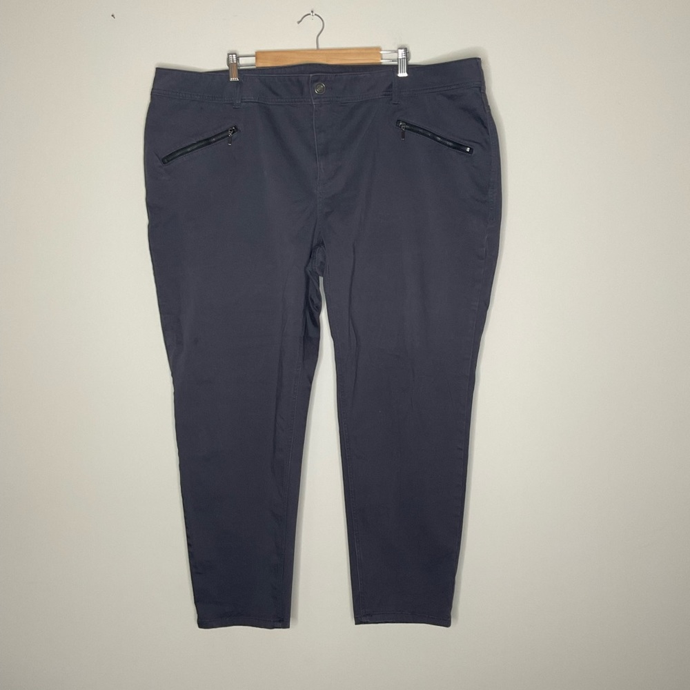 Lane Bryant Grey Skinny Jeans